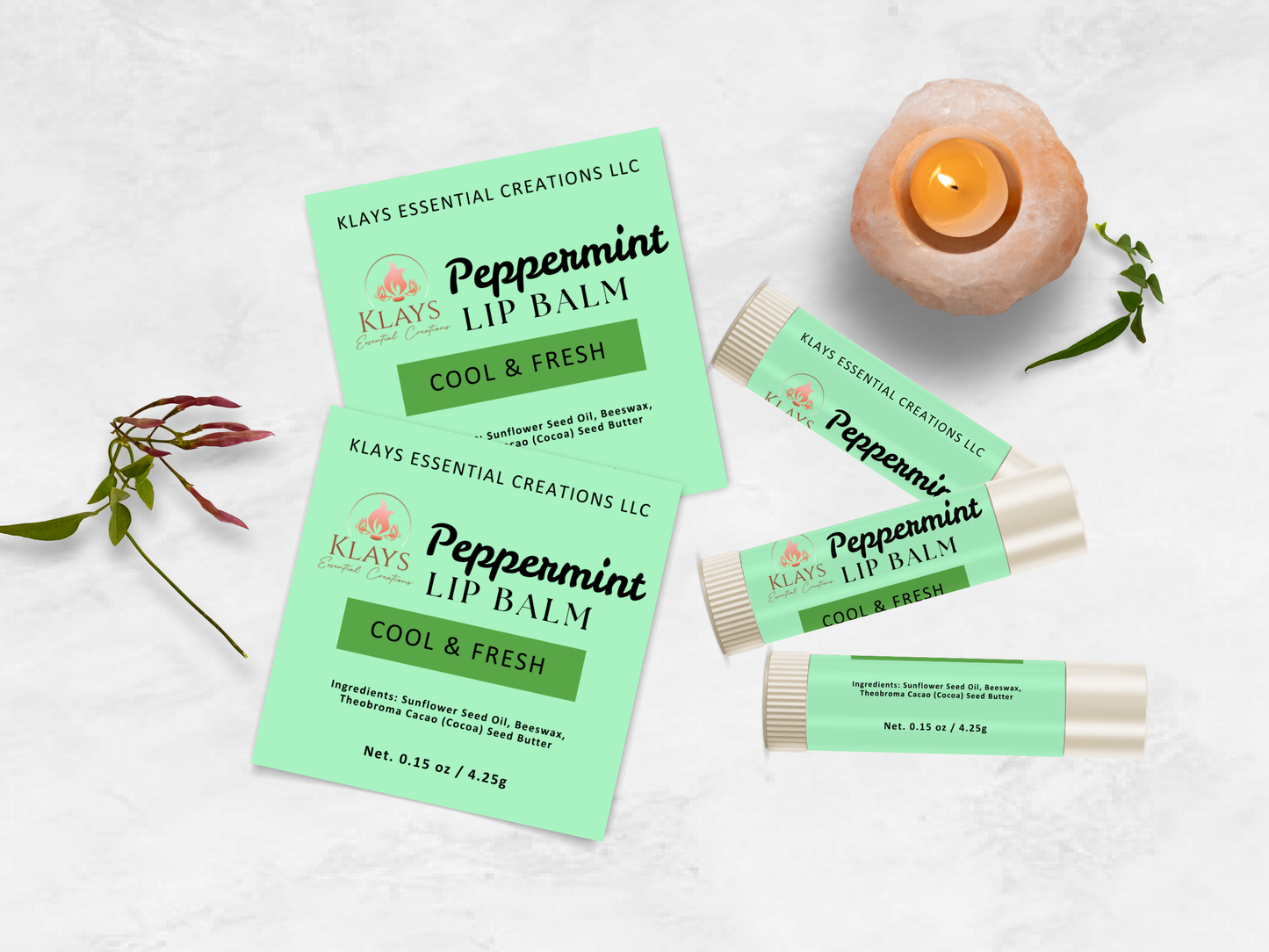 Peppermint Lip Balm